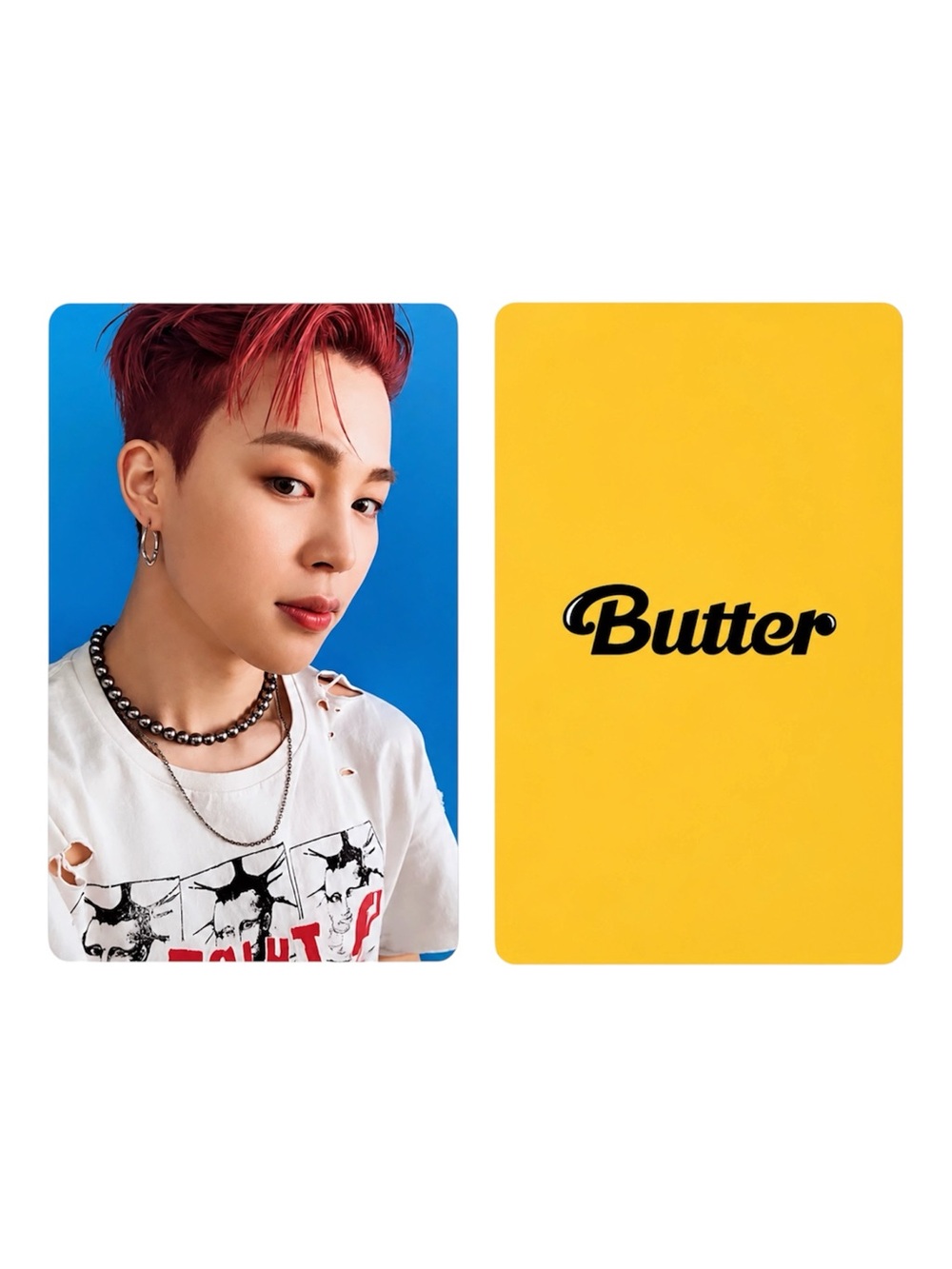 BTS BUTTER: CREAM VERSION JIMIN PHOTO CARD - BRAND NEW